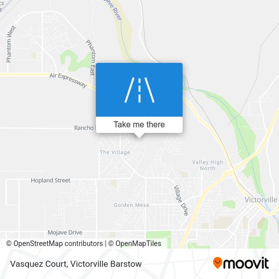 Vasquez Court map