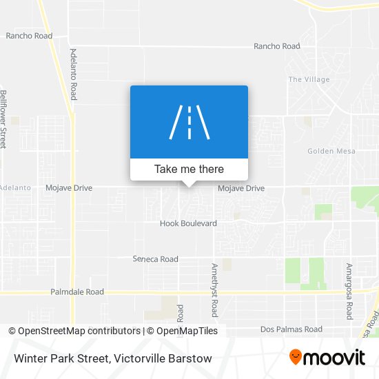 Winter Park Street map