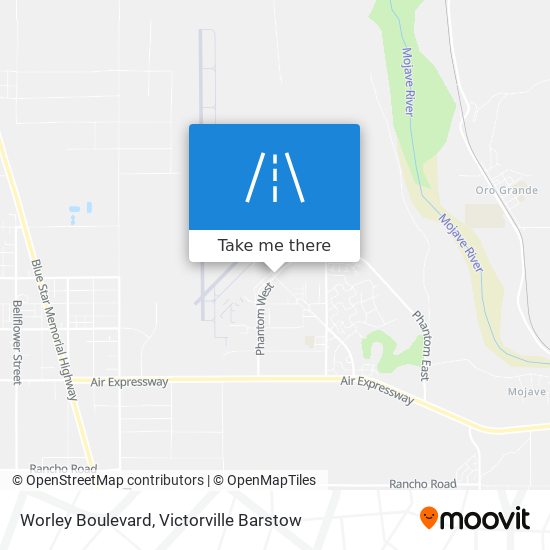 Mapa de Worley Boulevard