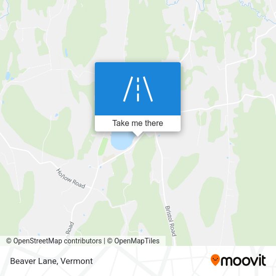 Mapa de Beaver Lane