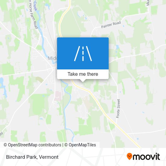 Mapa de Birchard Park