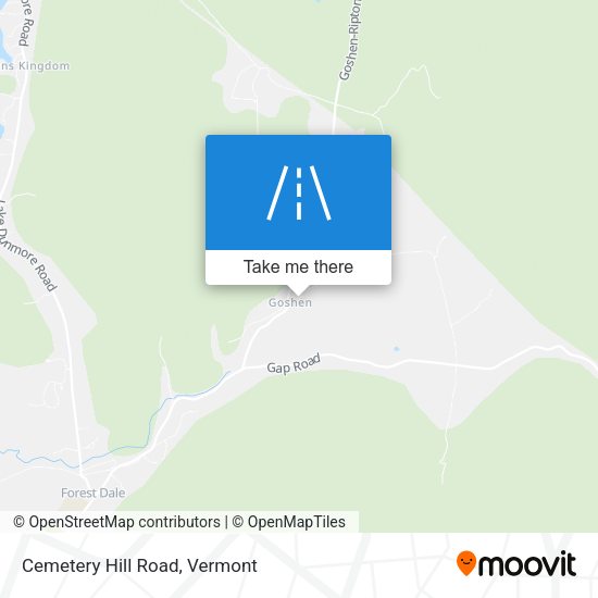 Mapa de Cemetery Hill Road