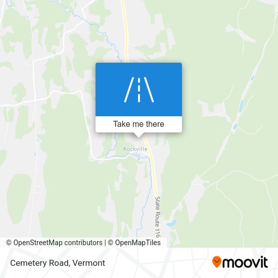 Mapa de Cemetery Road