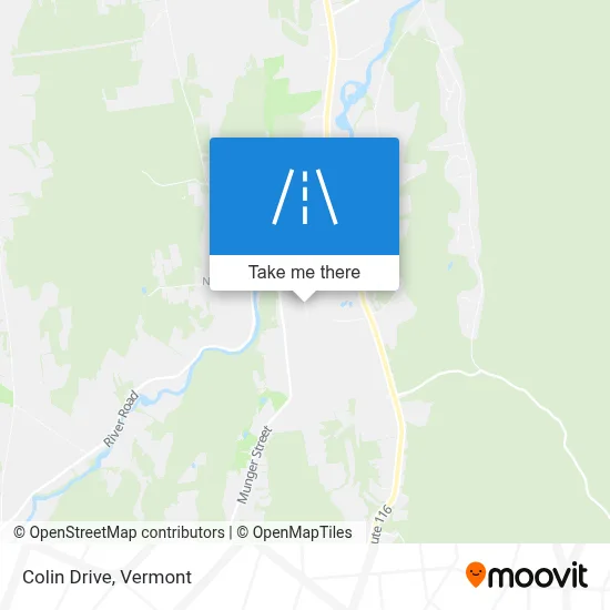 Colin Drive map