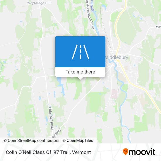 Colin O’Neil Class Of ’97 Trail map