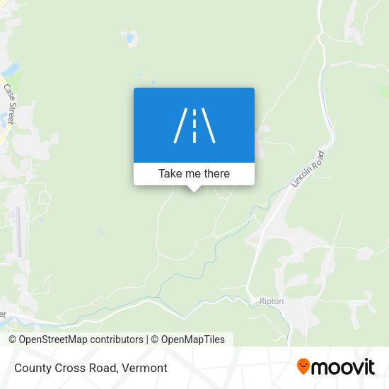 Mapa de County Cross Road