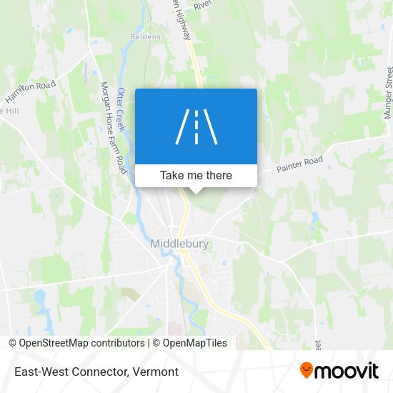 Mapa de East-West Connector
