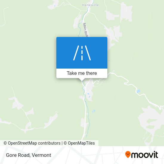 Mapa de Gore Road