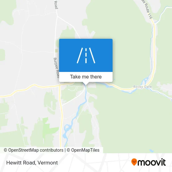 Hewitt Road map