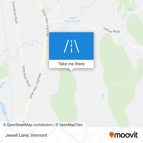 Mapa de Jewell Lane