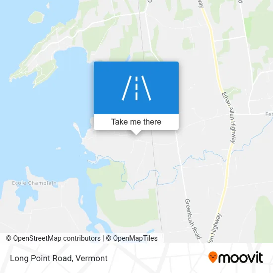 Long Point Road map