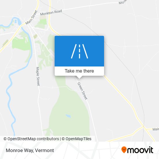 Monroe Way map