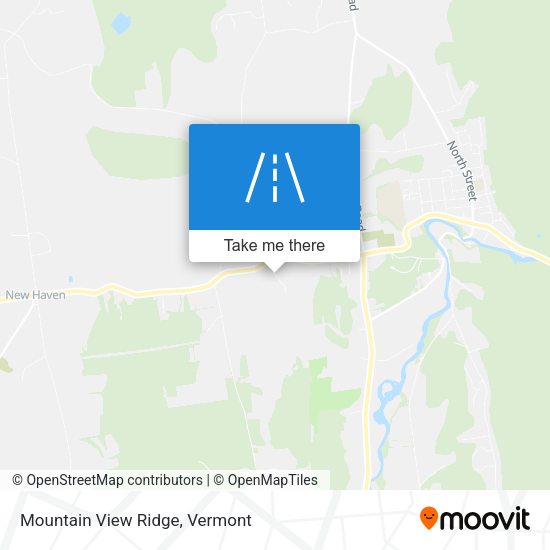 Mapa de Mountain View Ridge