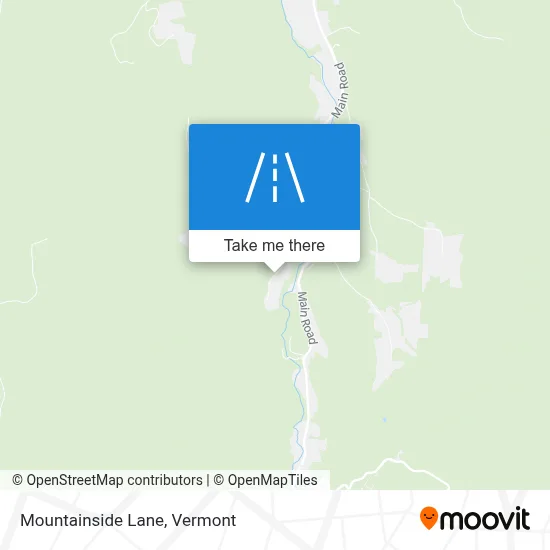 Mountainside Lane map