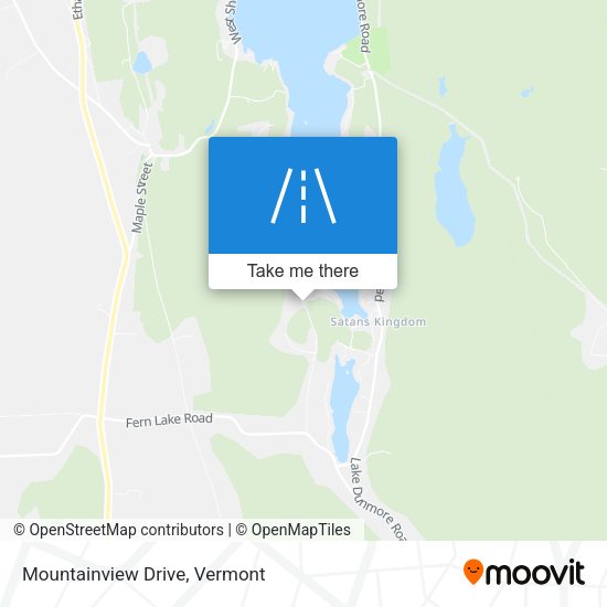 Mapa de Mountainview Drive