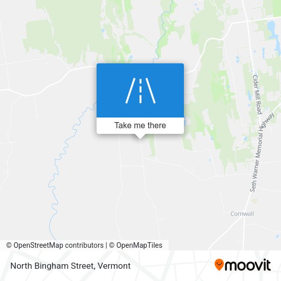 Mapa de North Bingham Street