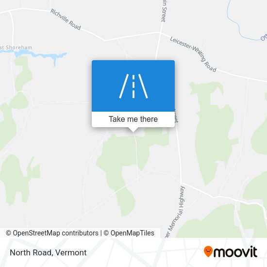 Mapa de North Road