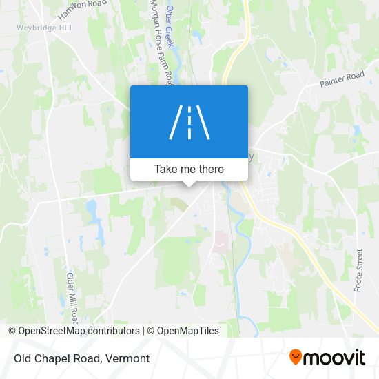 Mapa de Old Chapel Road