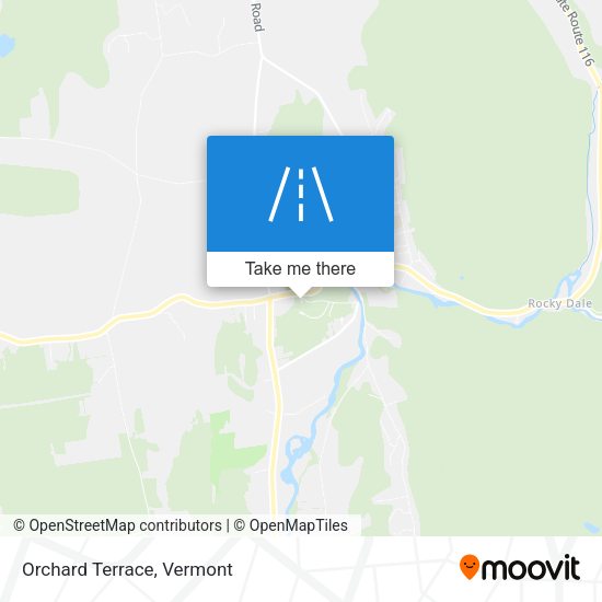 Mapa de Orchard Terrace