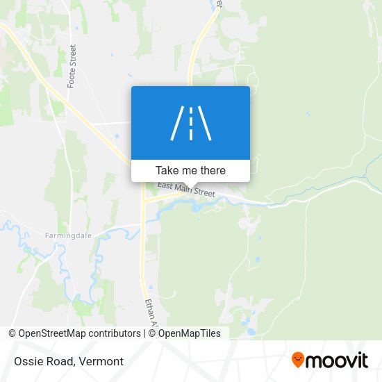 Mapa de Ossie Road