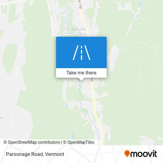 Mapa de Parsonage Road