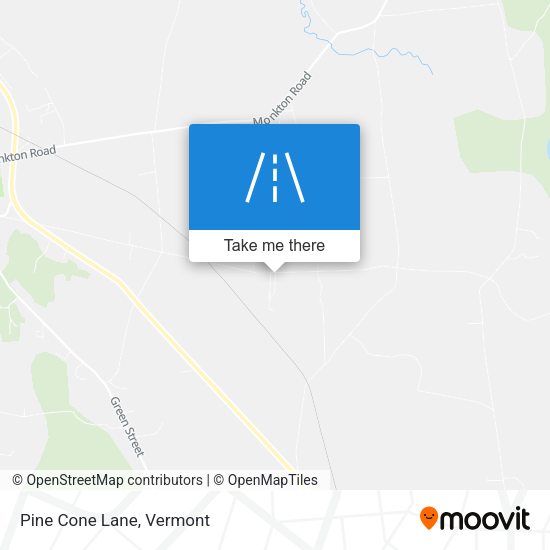 Mapa de Pine Cone Lane