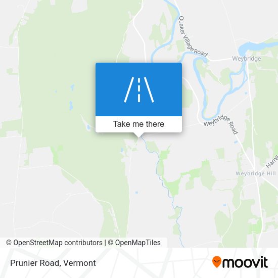 Mapa de Prunier Road