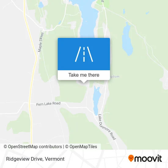 Ridgeview Drive map