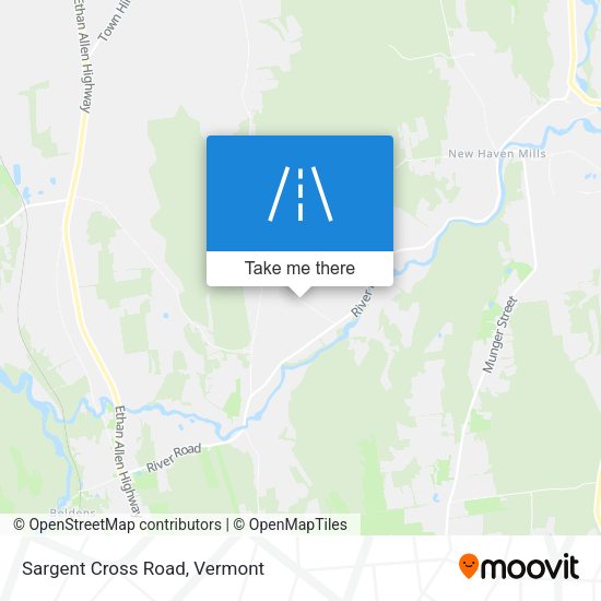 Mapa de Sargent Cross Road