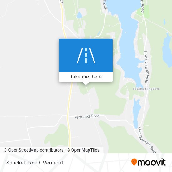 Mapa de Shackett Road