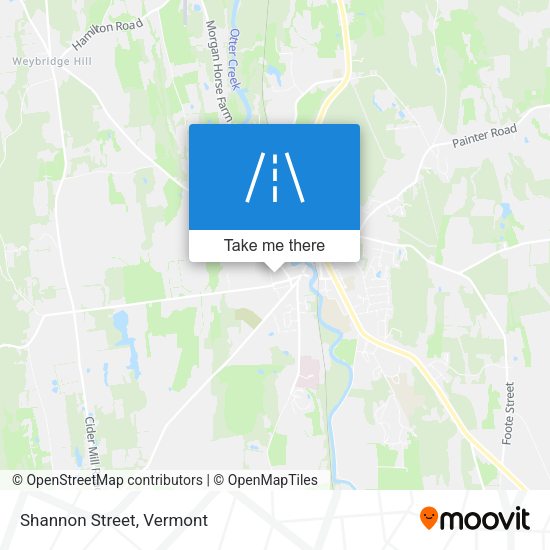 Mapa de Shannon Street