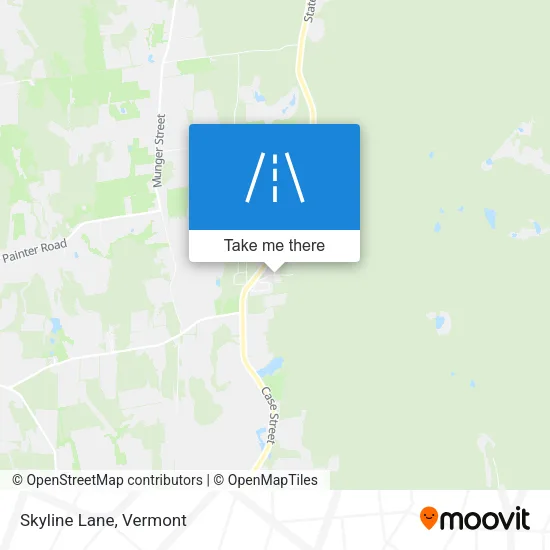 Skyline Lane map