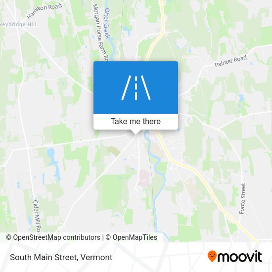 Mapa de South Main Street