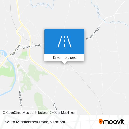 South Middlebrook Road map