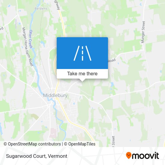Mapa de Sugarwood Court