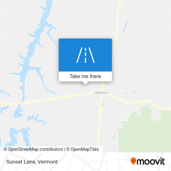 Mapa de Sunset Lane
