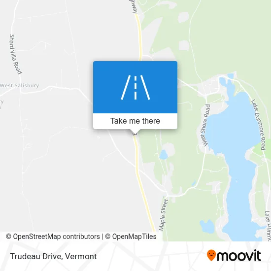 Trudeau Drive map