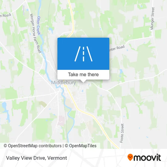 Valley View Drive map