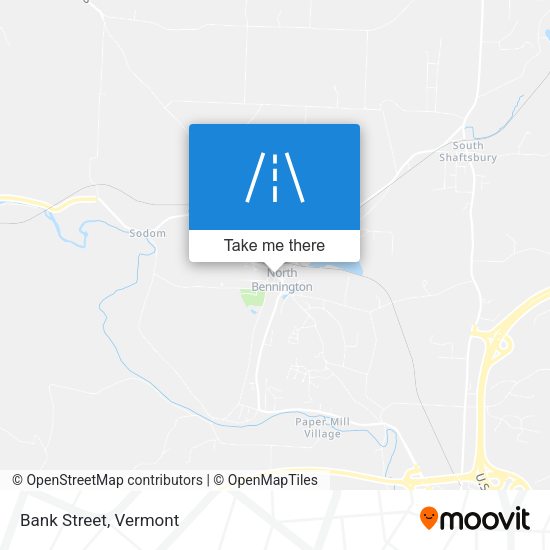 Mapa de Bank Street