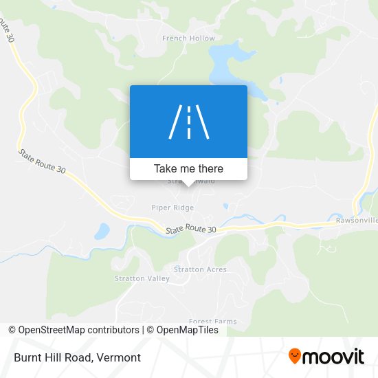 Mapa de Burnt Hill Road