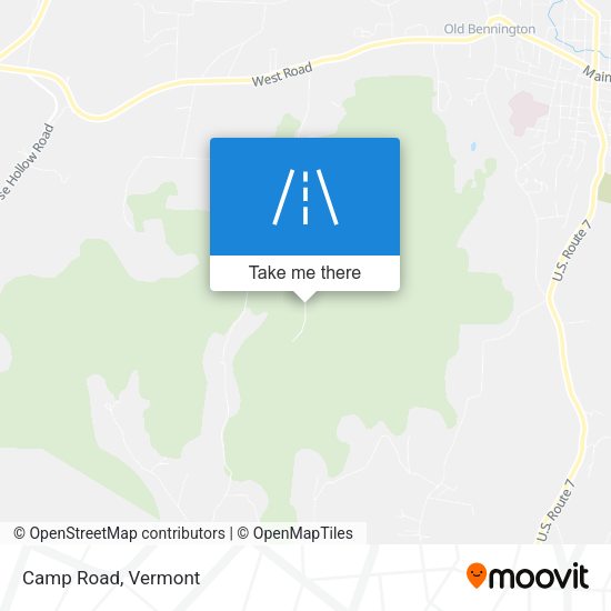 Camp Road map