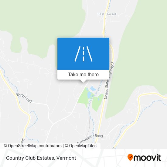Mapa de Country Club Estates