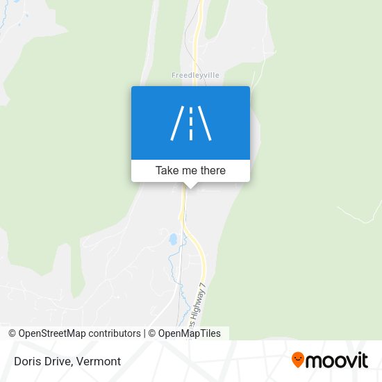 Mapa de Doris Drive