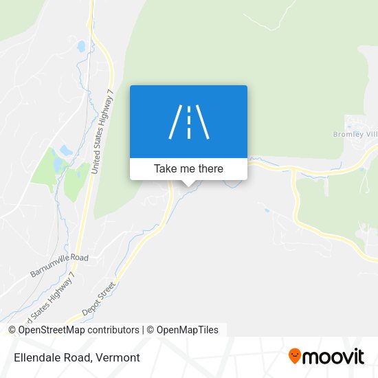 Mapa de Ellendale Road
