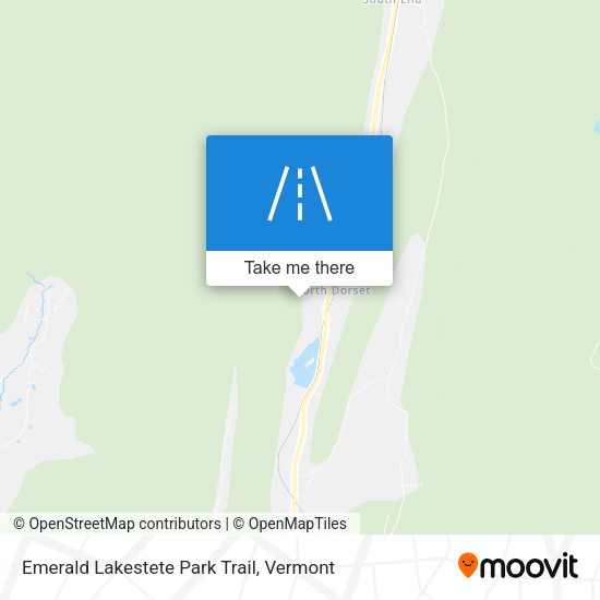 Emerald Lakestete Park Trail map