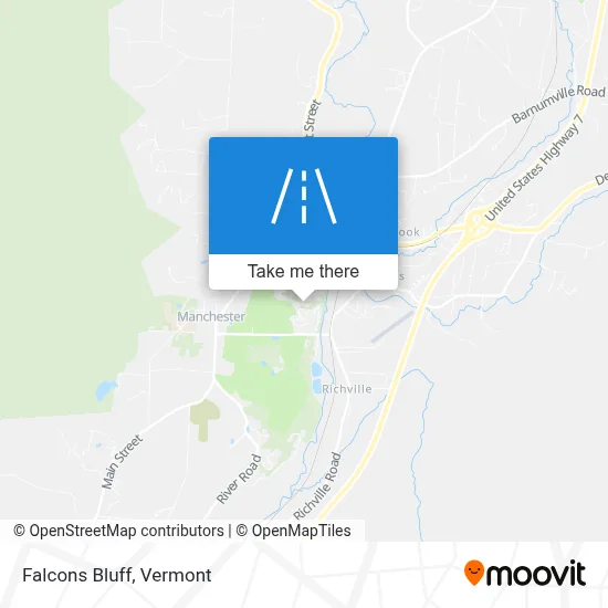 Falcons Bluff map