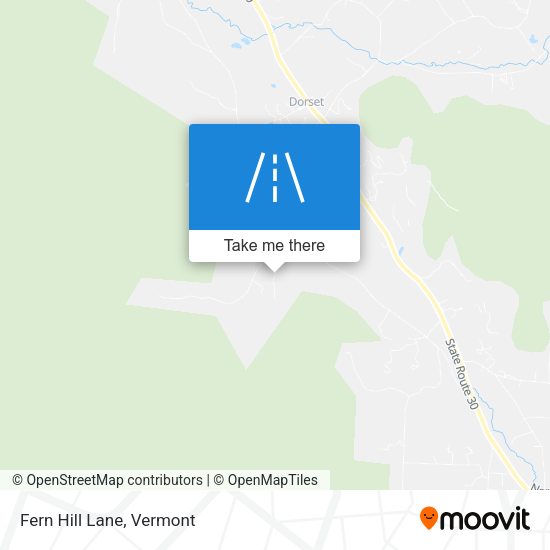 Mapa de Fern Hill Lane