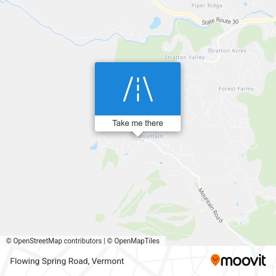 Mapa de Flowing Spring Road