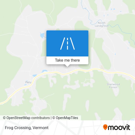 Mapa de Frog Crossing