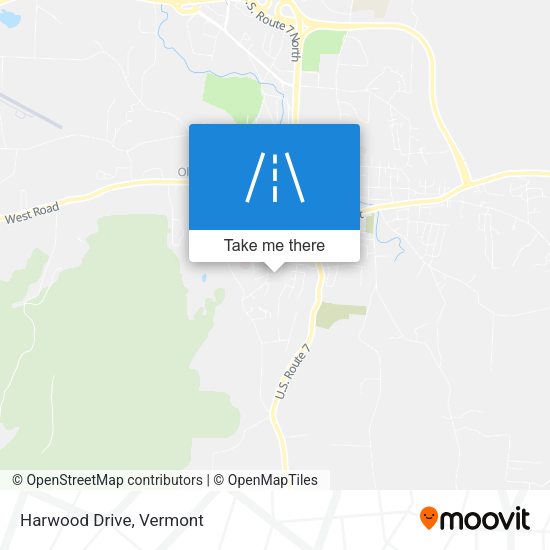 Mapa de Harwood Drive